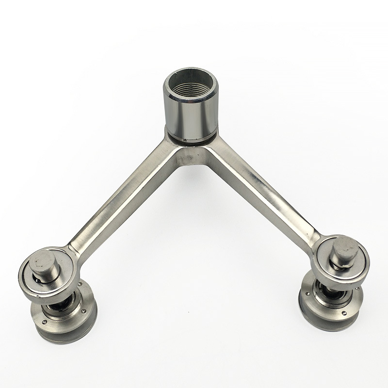 201/304观光电梯爪幕墙抓手220型玻璃爪雨棚支架配件不锈钢驳接爪