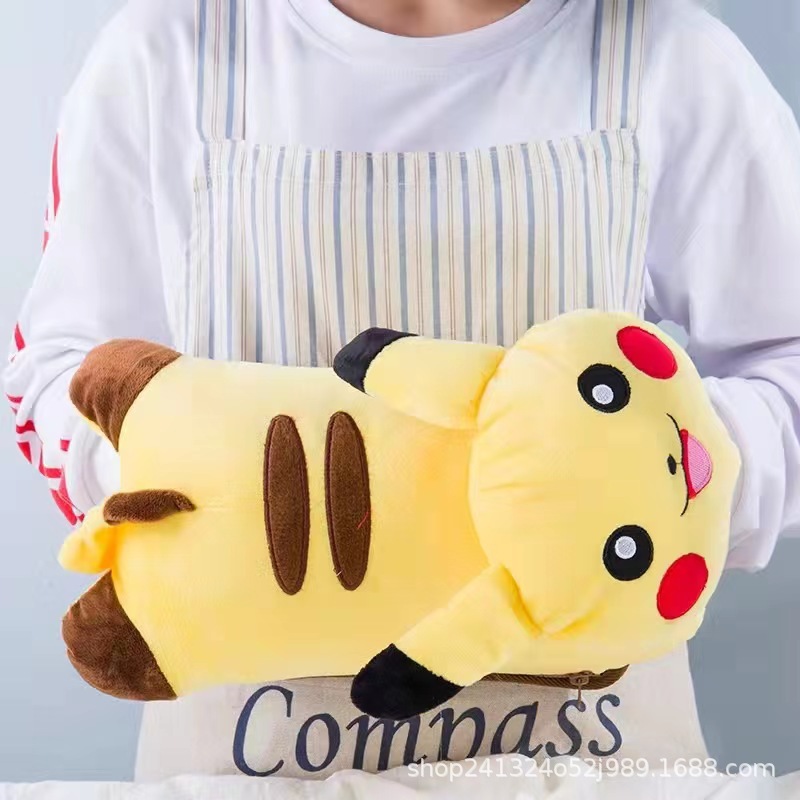 Cute Cartoon Plush Hot Water Bags Large Capacity Hand Warmers