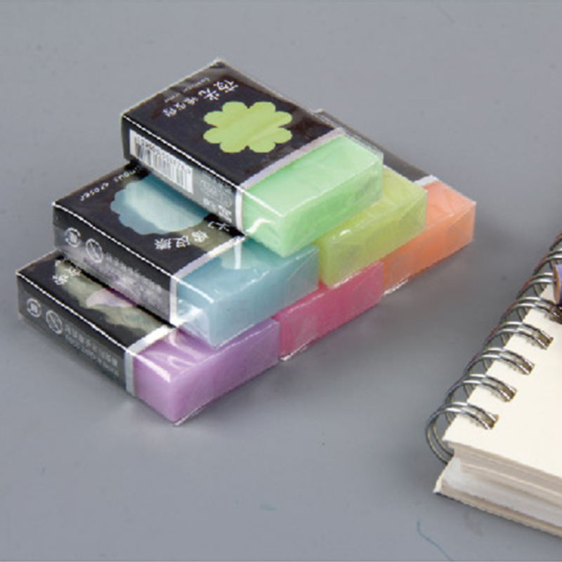 天卓9989夜光橡皮擦晚上可发光橡皮儿童奖品礼品橡皮学生魔术橡皮