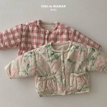 儿童冬季棉衣婴儿棉服韩版童装宝宝口袋小棉服女童冬装外出棉衣