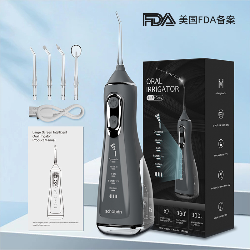 Electric Water Pick Handheld Water Toothpick Household Teeth Cleaning Machine Portable Dental Instrument Dental Calculus Removal Waterpik