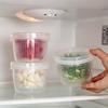 kitchen Crisper Refrigerator Dedicated Chopped green onion storage box seal up Plastic Leachate Guohe suit food Storage