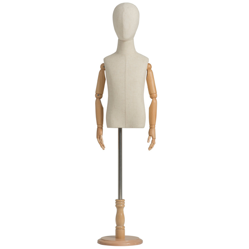 小童装人体假人半身儿童模特道具服装展示架全身婴儿台式小孩假模