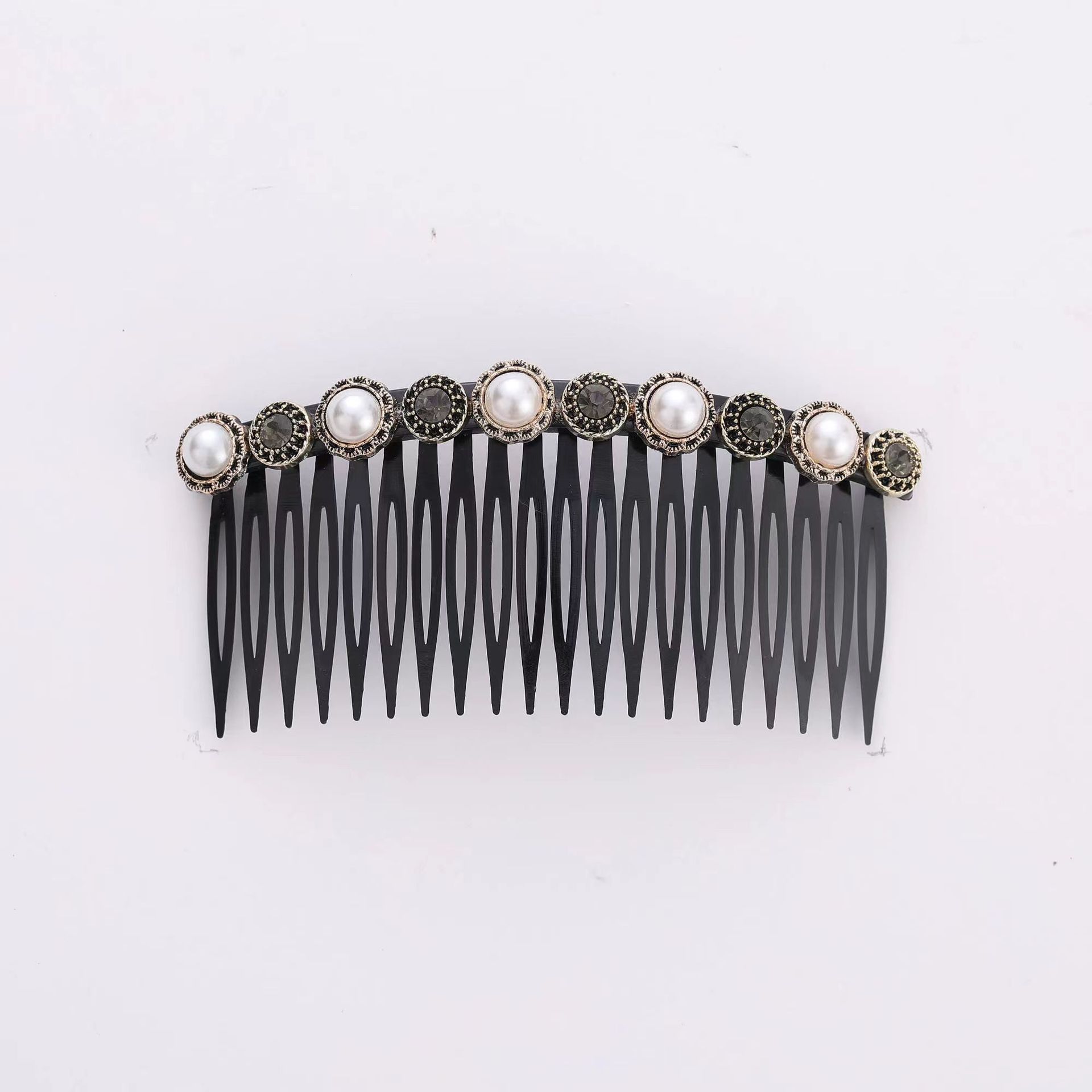 Korean Hair Comb Non-Slip Hairpin Barrettes Women's Back Head New Bangs Comb Hair Accessories Hair Patch Hair Comb Headdress