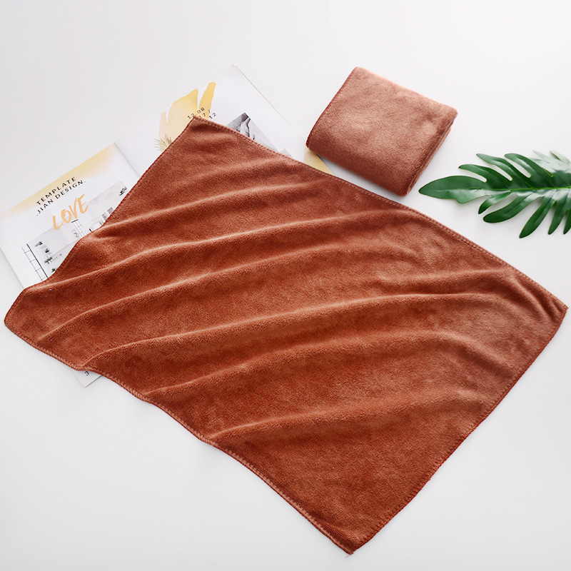 Factory Customized Fine Fiber Towel Car Wash Towel Cleaning Supplies Rag Absorbent Thick Car Wipes Large Car Washing Cloth