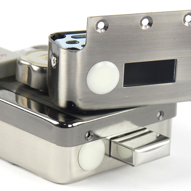 出租屋刷卡锁电控锁单元门铁门防盗门电子刷卡一套锁智能电磁卡锁