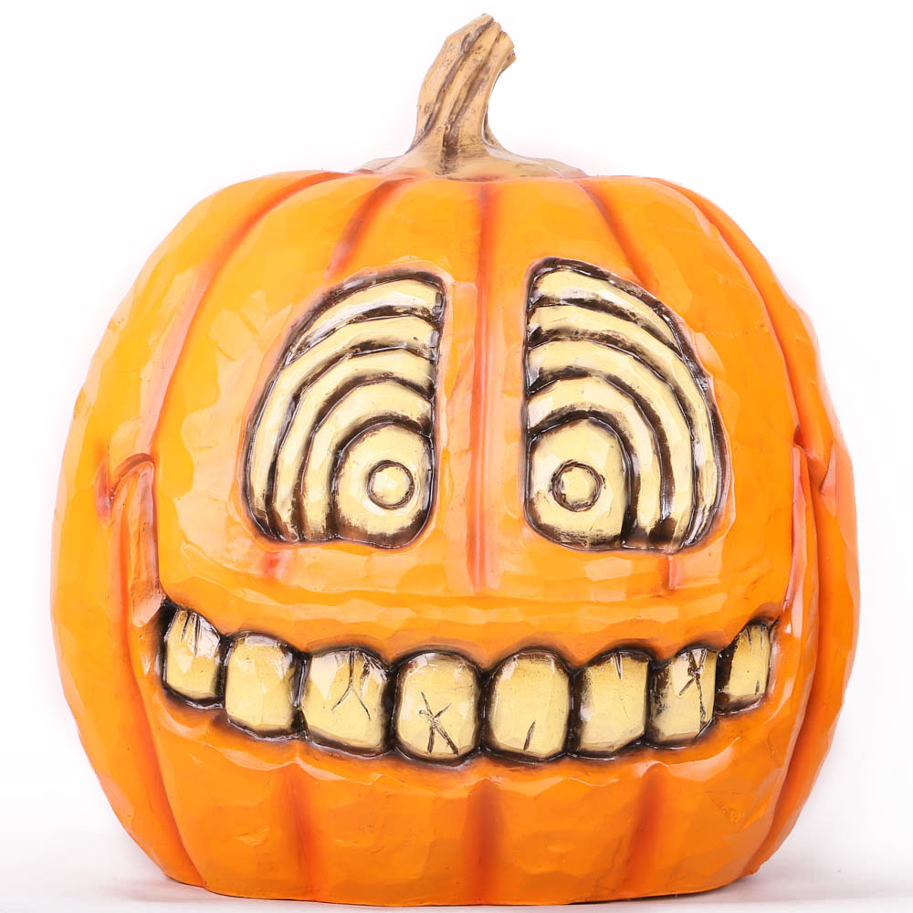 万圣节骷髅南瓜头cos幽灵南瓜花园摆件万圣氛围道具