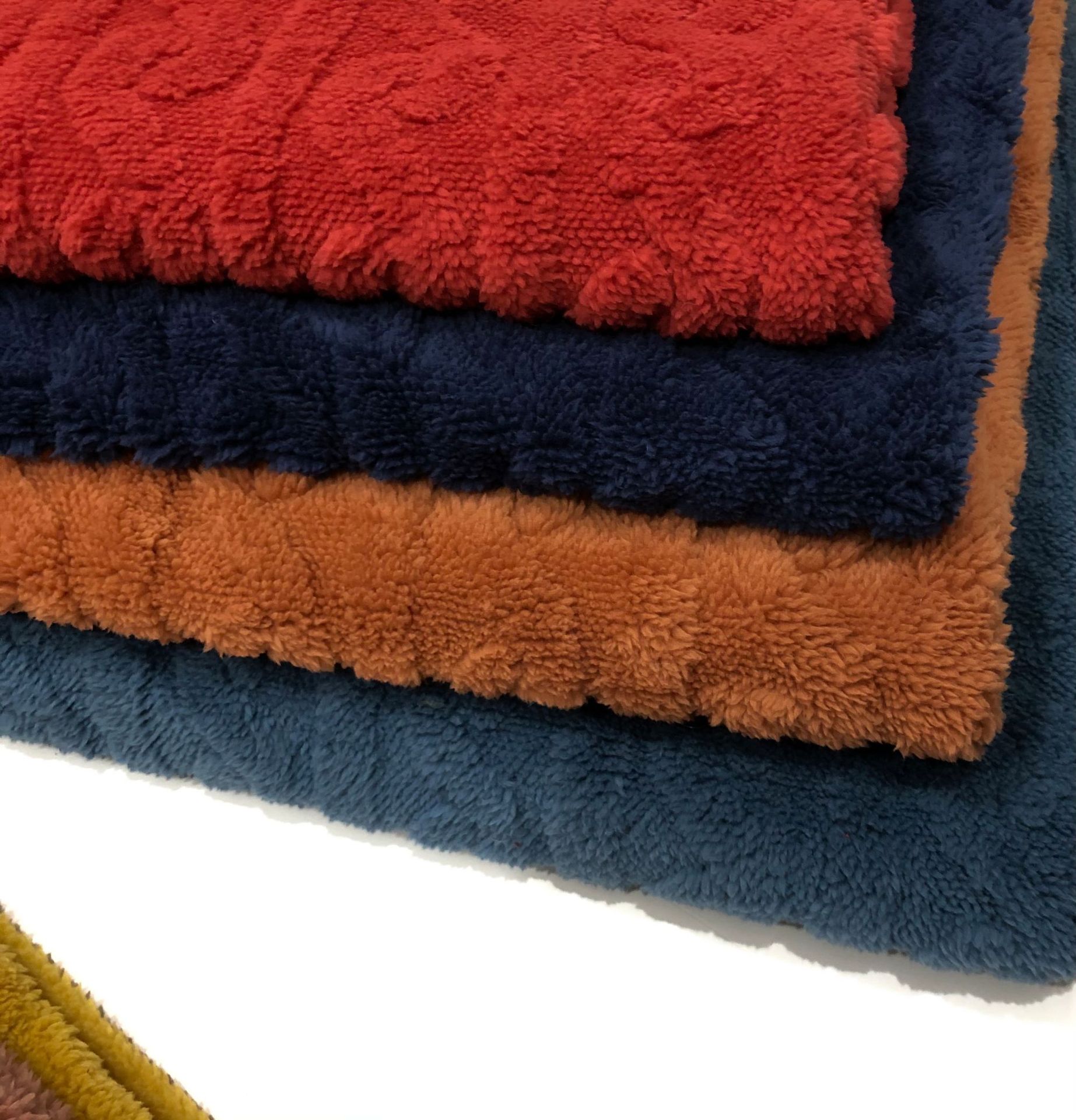 舒棉绒提花双面单面长毛绒玩具家居沙发服装毛绒面料