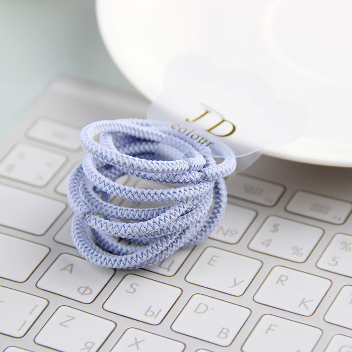 新款钩针扎头发皮筋发圈不伤发韩版儿童女童公主宝宝头绳女10条装