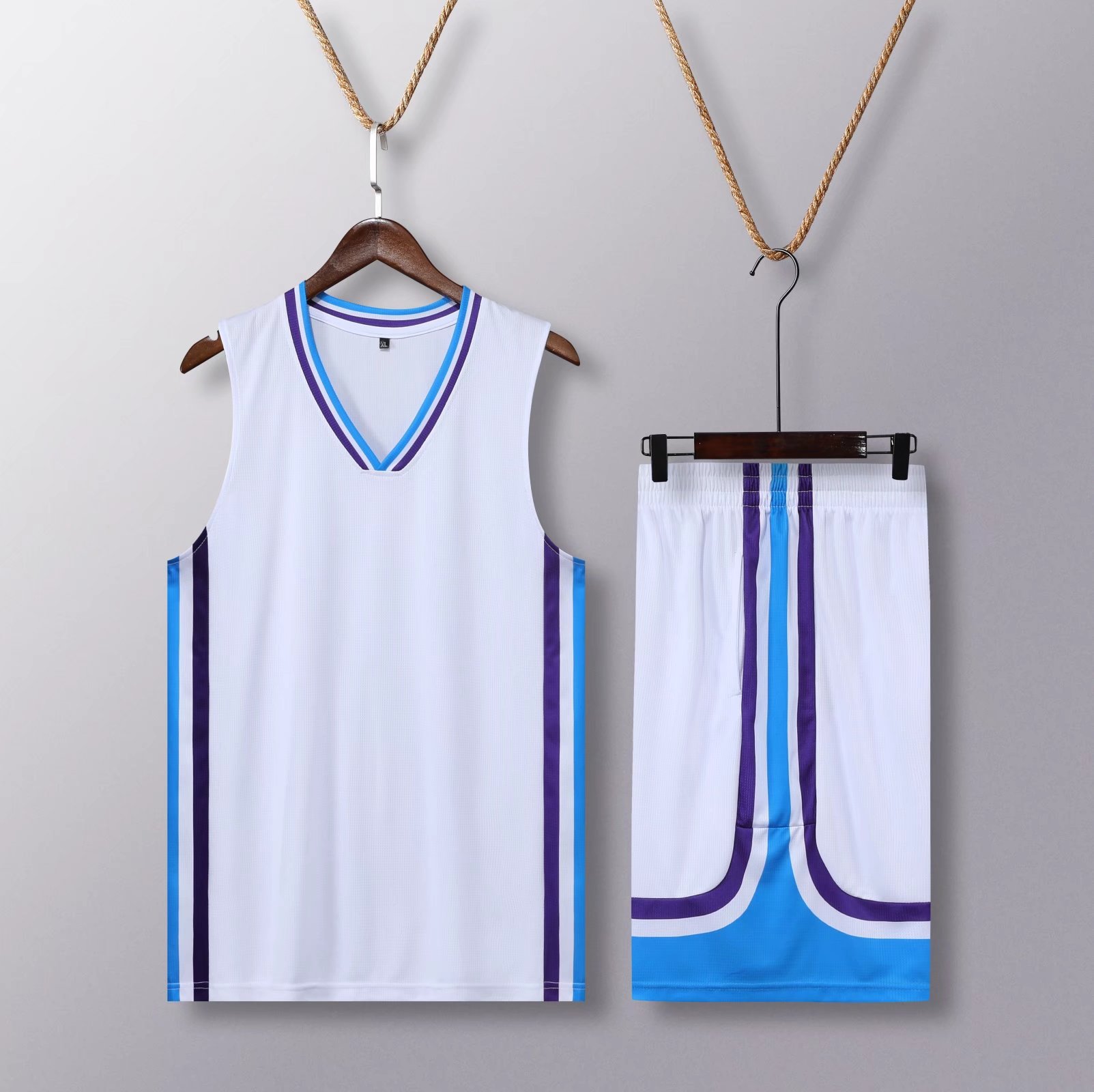 新款篮球运动套装篮球服男定z潮背心篮球衣训练球衣夏青少年球服