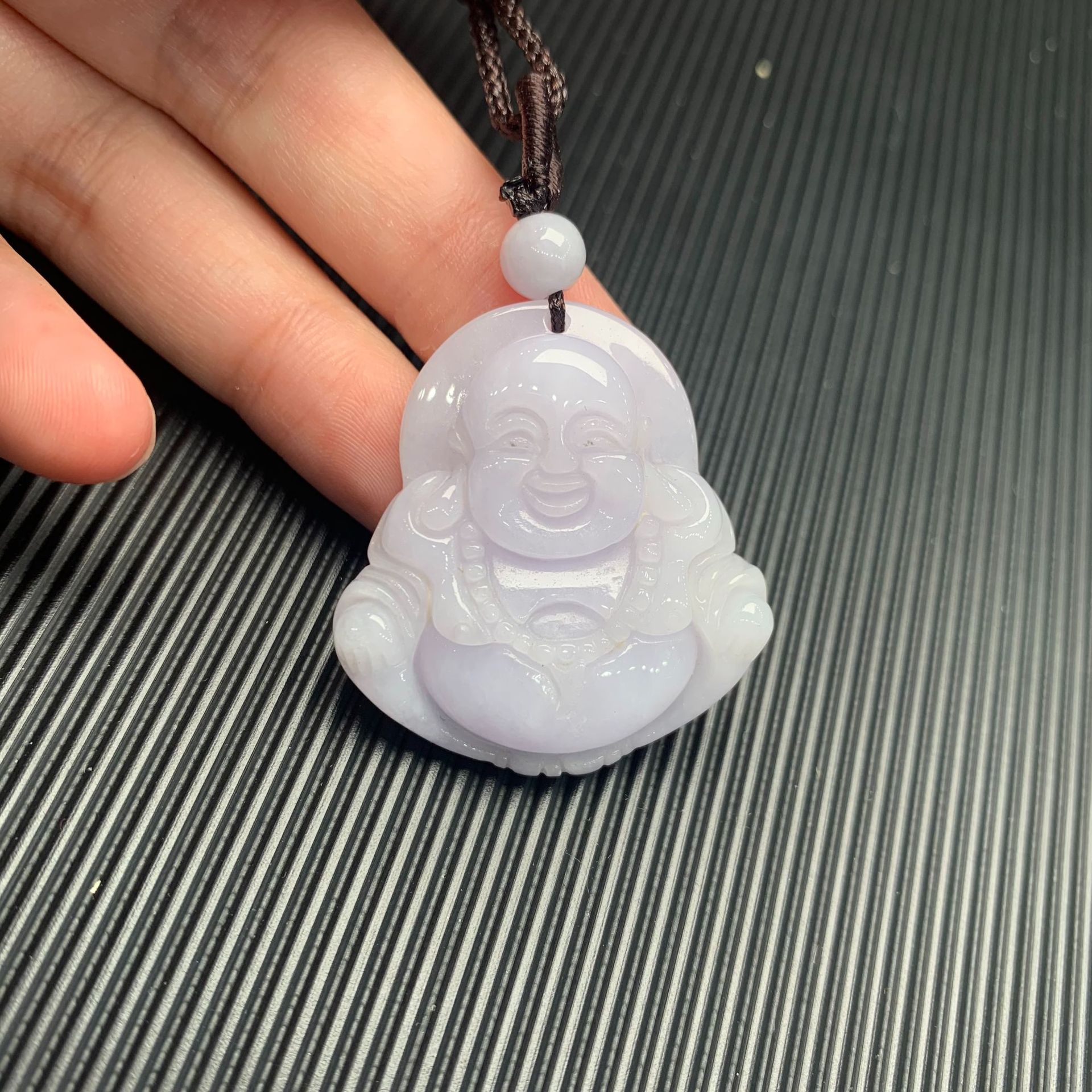 天然缅甸a货翡翠吊坠 紫罗兰玉佛玉观音玉吊坠 玉石挂件女士批发