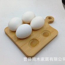 双面木质鸡蛋托盘鹌鹑蛋托盘两用砂锅隔热垫桌面收纳盘木质锅垫