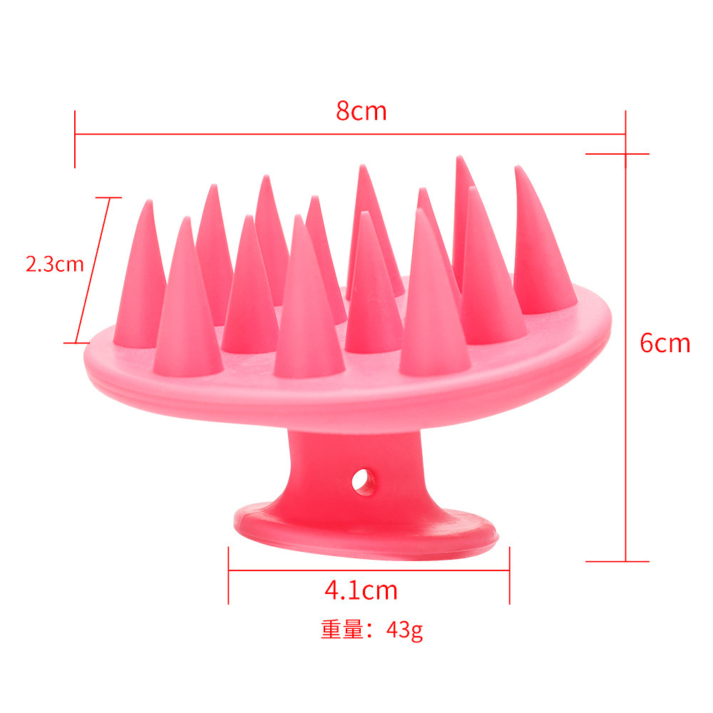 Integrated Silicone Shampoo Brush