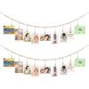 ins Simplicity Nordic Primary color Beads Photo Hairpin Arrangement Storage Children&#39;s Room Photo wall decorate Pendants