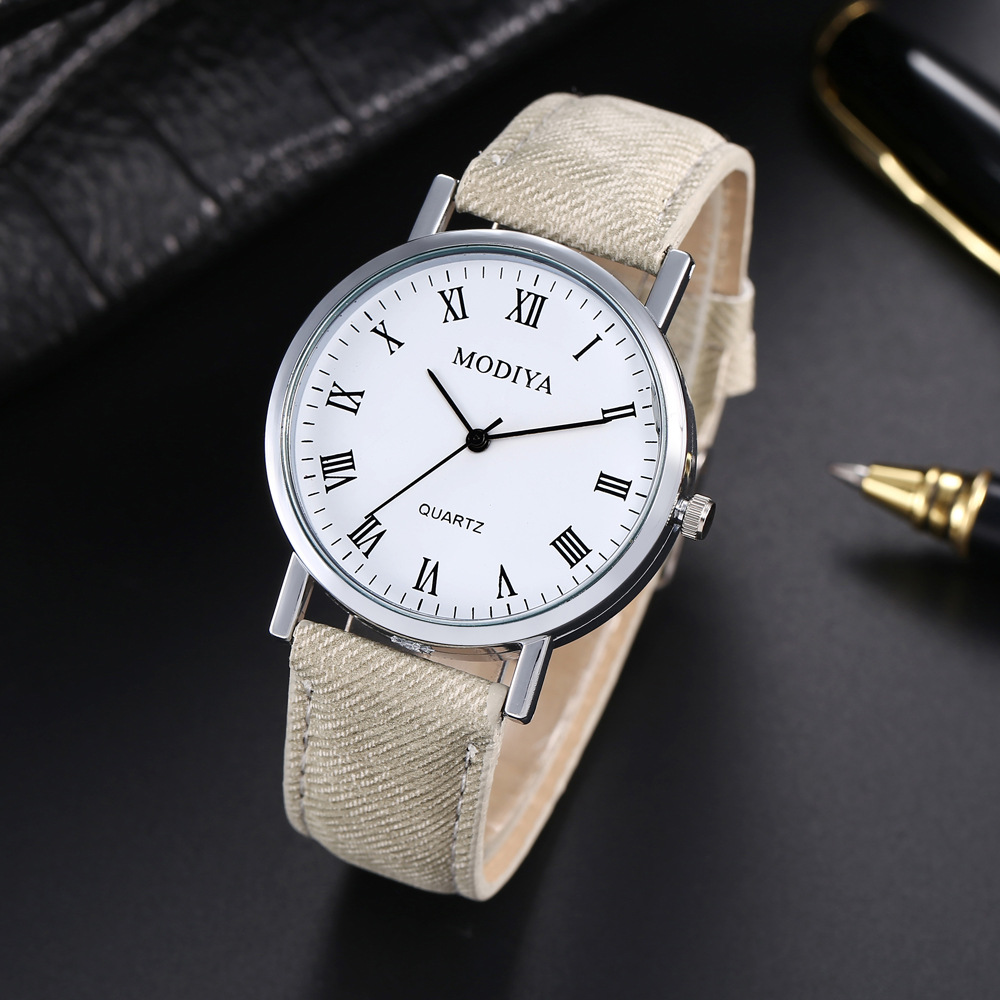modiya厂家直营数字刻度石英男士手表批发 新款学生手表男表watch