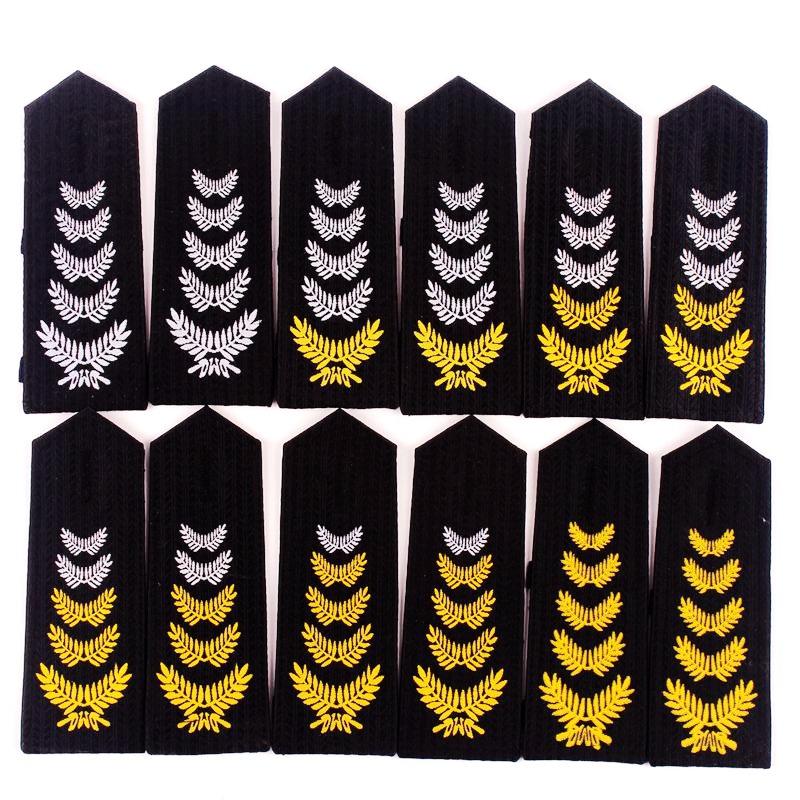 2011式新式保安肩章硬肩章 麦穗肩牌 保安肩花 保安配饰厂家批发