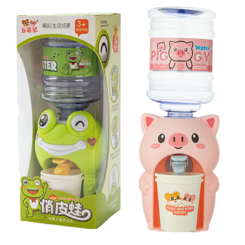 New Pig Tiktok Children's Mini Drinking Fountain Toy Boys and Girls Fun Play House Drinking Machine