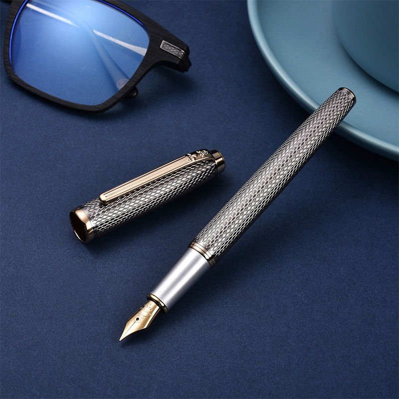 法国梦特娇钢笔洛萨特男女士礼物送礼成人商务办公全钢金属墨水笔