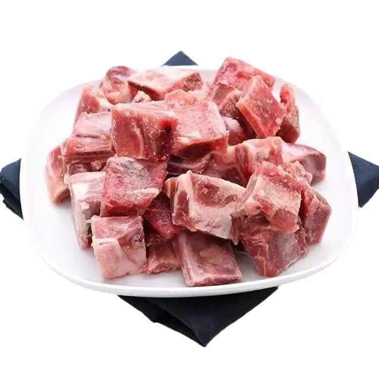 多肉排骨新鲜冷冻排骨粒20斤排骨粒猪排骨猪前排小排食堂饭店商用