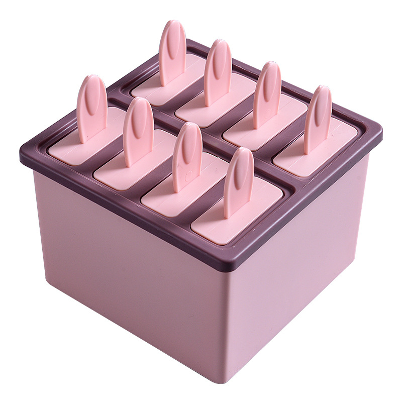 New Household Food Grade Popsicle Ice-Making Mold Ice-Cream Mould Wholesale Silicone Ice Cube Ice Tray