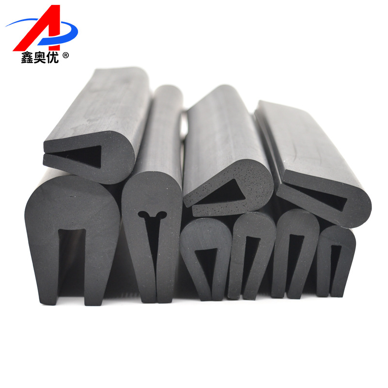 u型密封条橡胶包边条三元乙丙u型封边条钢板机柜密实发泡防撞胶条