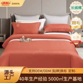 新疆长绒棉磨毛刺绣四件套现代简约轻奢年轻家庭亲肤保暖家纺批发