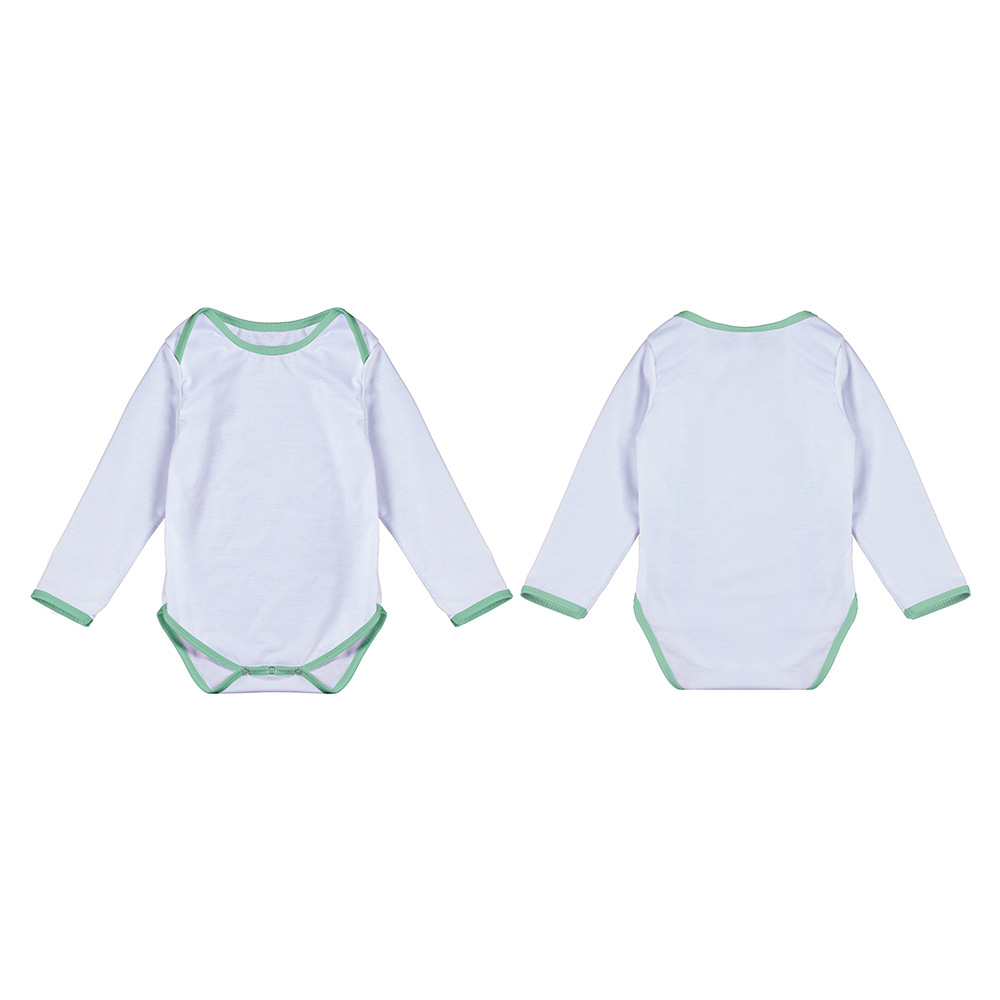 2022 Autumn Thermal Transfer Baby Crawling Suit Baby Jumpsuits Trendy Long-Sleeve Crawling Suit 190G Imitation Cotton Pull Rack