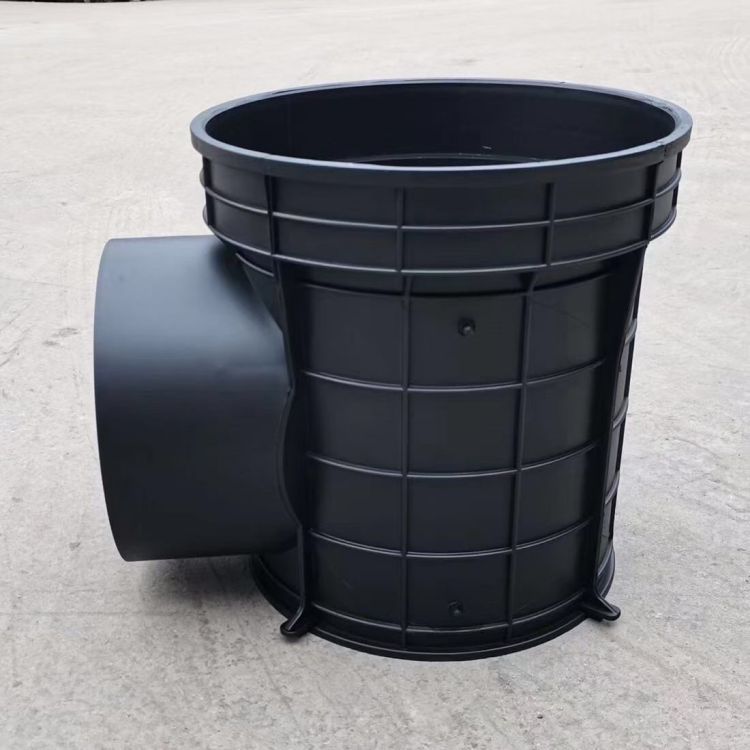 塑料检查井pe直通三通四通检查井hdpe渗透式排污井