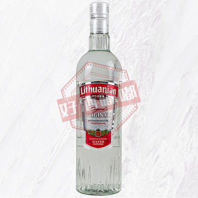伏特加原味700ml 立陶宛进口洋酒烈酒鸡尾酒基酒