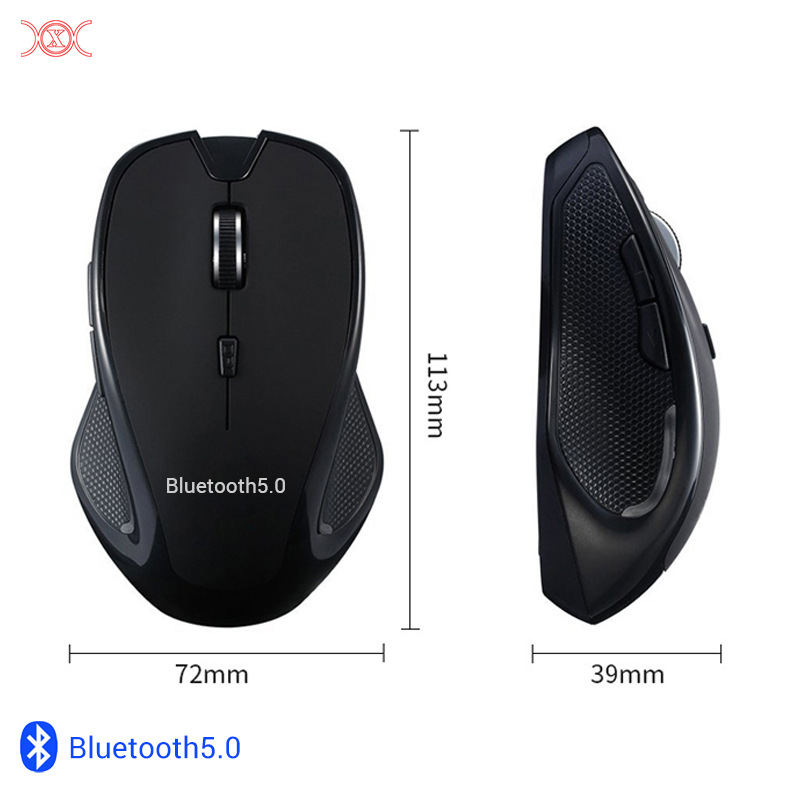 Factory Direct Sales New Bluetooth 2.4G Wireless Mouse Desktop Computer Notebook Business Office Photoelectric Mouse