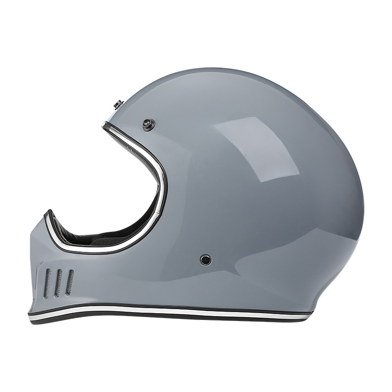 voss复古头盔全盔电动摩托男女哈雷巡航机车骑行全覆式安全帽四季