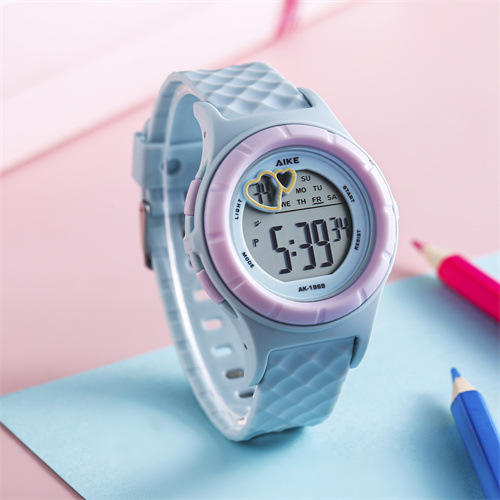 Xinaike 1968 Sports Electronic Watch Student's Watch Waterproof Small Fresh Sweet TikTok Multi-Function Trend Campus