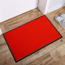 家用入户地毯 一件代发跨境地垫消毒脚垫子 吸水PVC双条纹防滑垫