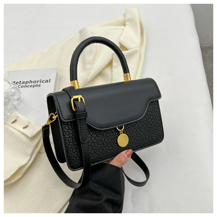 Advanced Texture Small Bag for Women 2023 Spring and Summer Popular Messenger Bag All-Match Shoulder Portable Small Square Bag