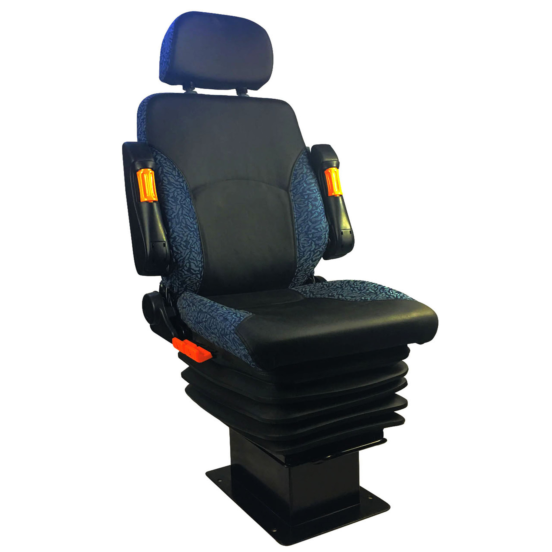 联动台门机座椅 机械悬浮减震座椅m801 工程机械座椅厂家直销