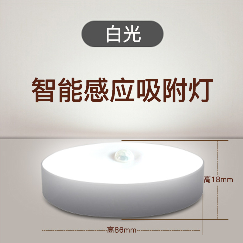 Smart Human Body Induction Table Lamp Creative Gift Led Bedside Home Lamp USB Charging Small Night Lamp Student Dormitory