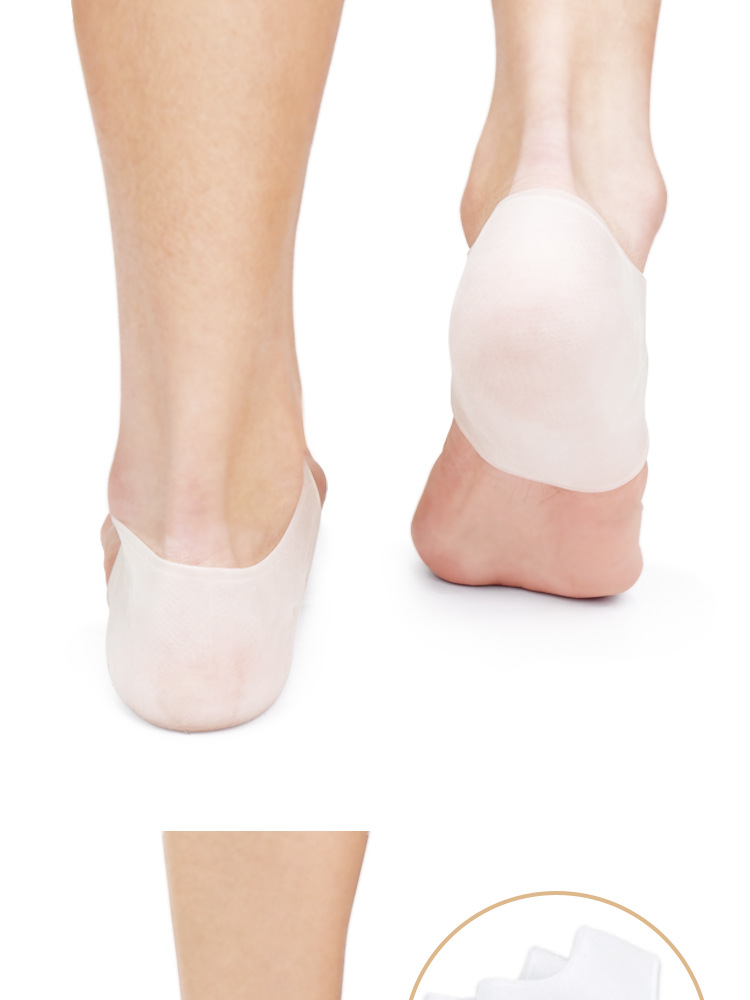 跨境热卖硅胶后跟保护套柔软防裂套保湿足跟垫缓解足跟疼痛足跟套