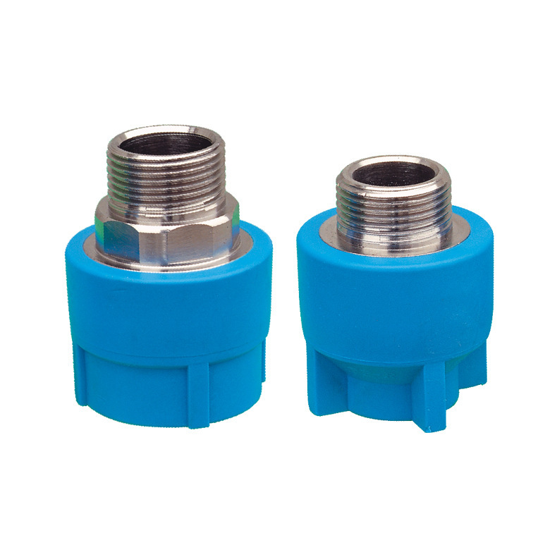 【广西总代理】lesso联塑pe100内外螺纹管接头配件pe配件现货供应