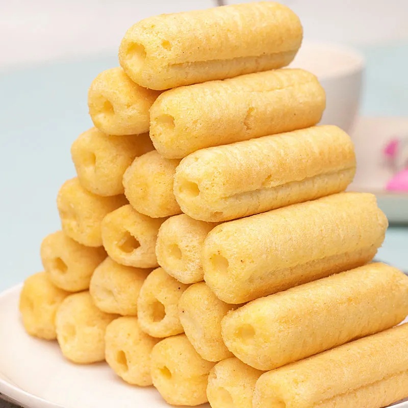 夹心米果卷儿童早餐能量棒学生休闲小零食品蛋卷米饼超市同款批发