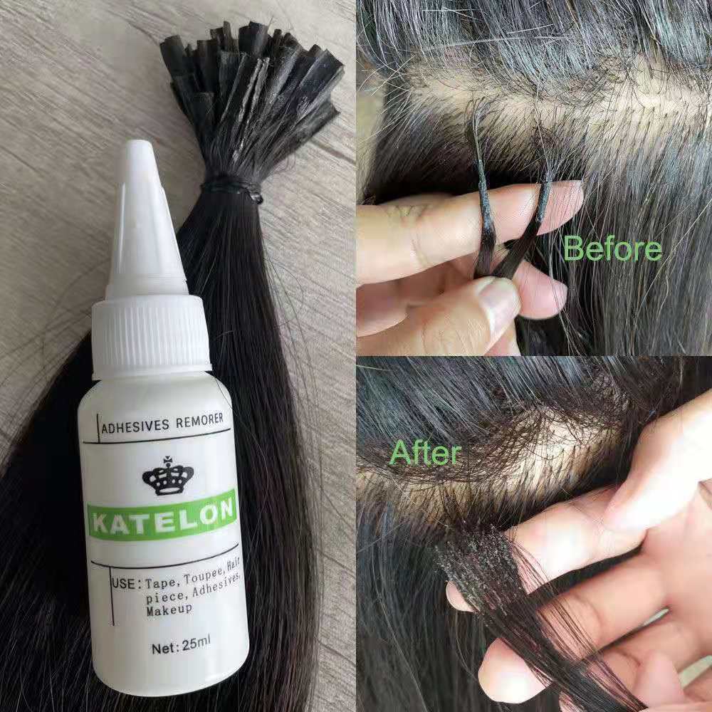 纳米无痕接发卸胶液双面胶假发片去胶液热熔胶卸胶水通用拆头发水