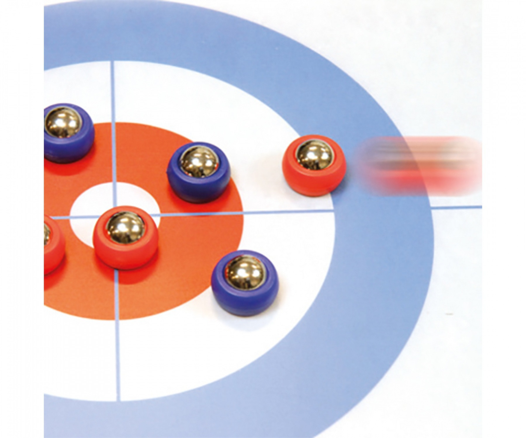 8cm沙狐球撞球滚珠冰壶保龄球创意桌上游戏