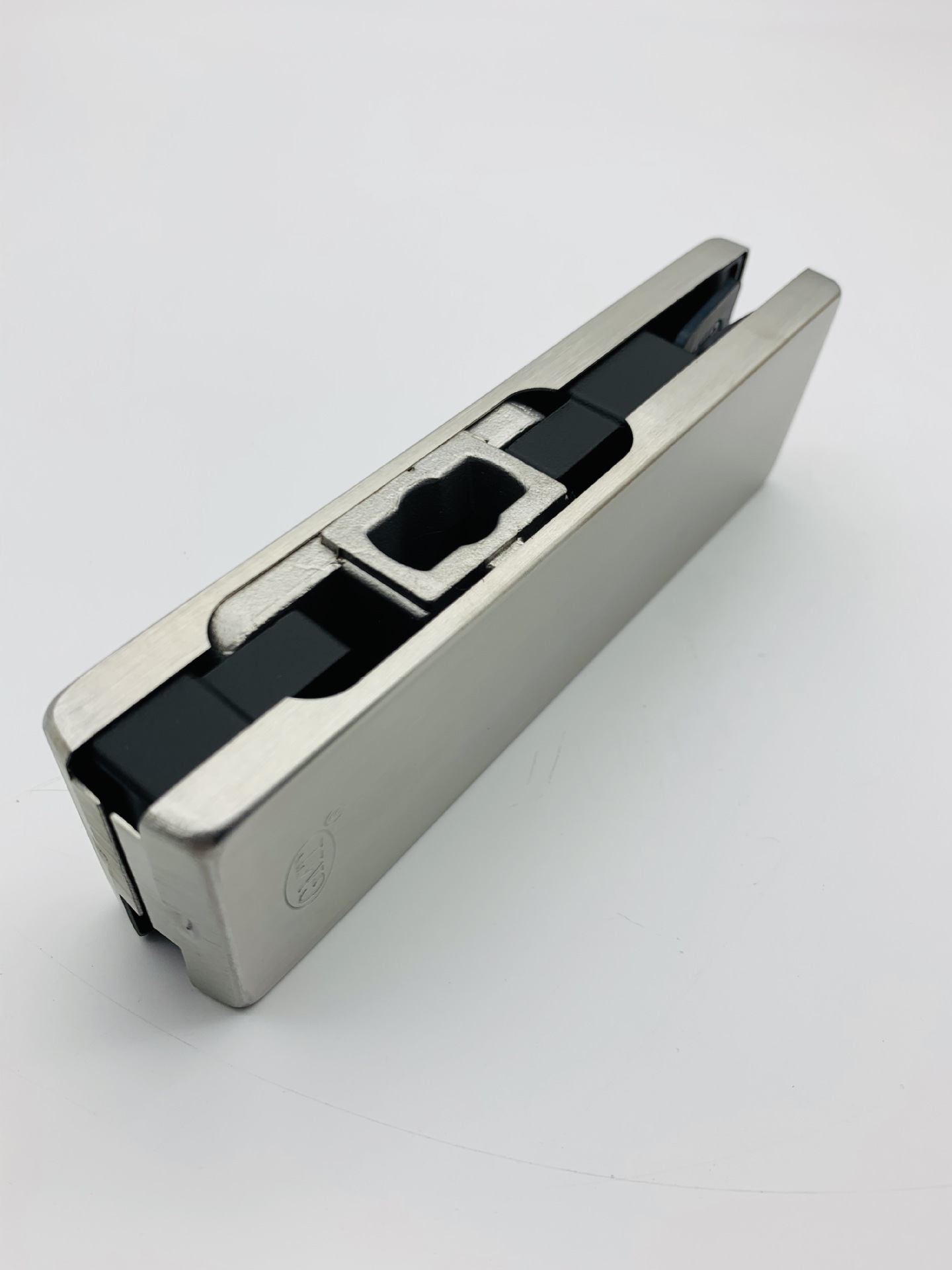 gmt玻璃门夹下夹 普通12mm玻璃门地弹簧门无框门配件一字夹