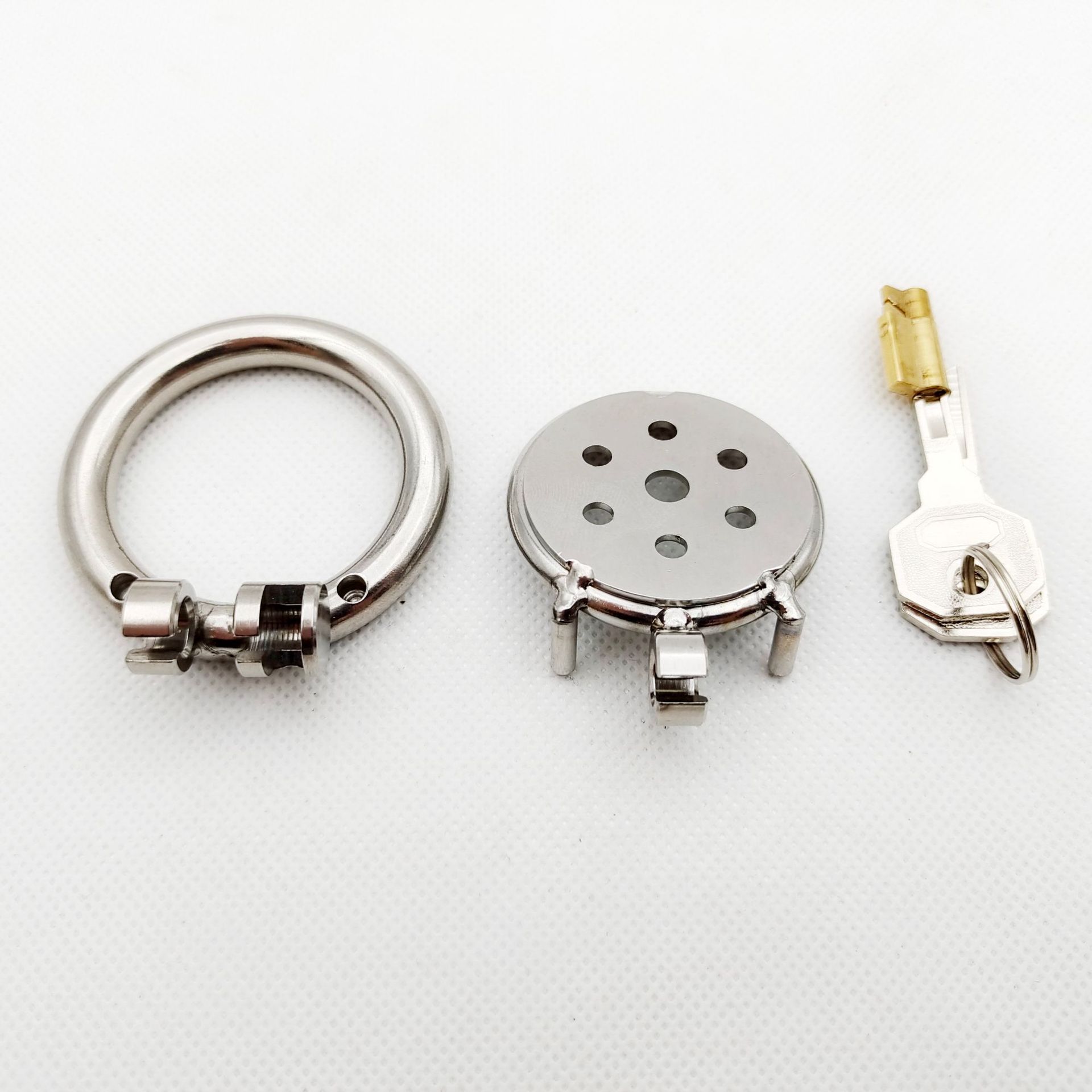 平板贞操锁cb贞洁裤阴茎禁欲器sm情趣男用品戒撸器具jj工具男用