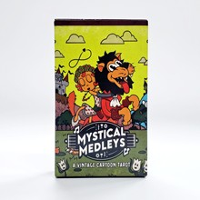 全英文 Mystical Medleys 复古卡通塔罗桌游卡牌跨境热款