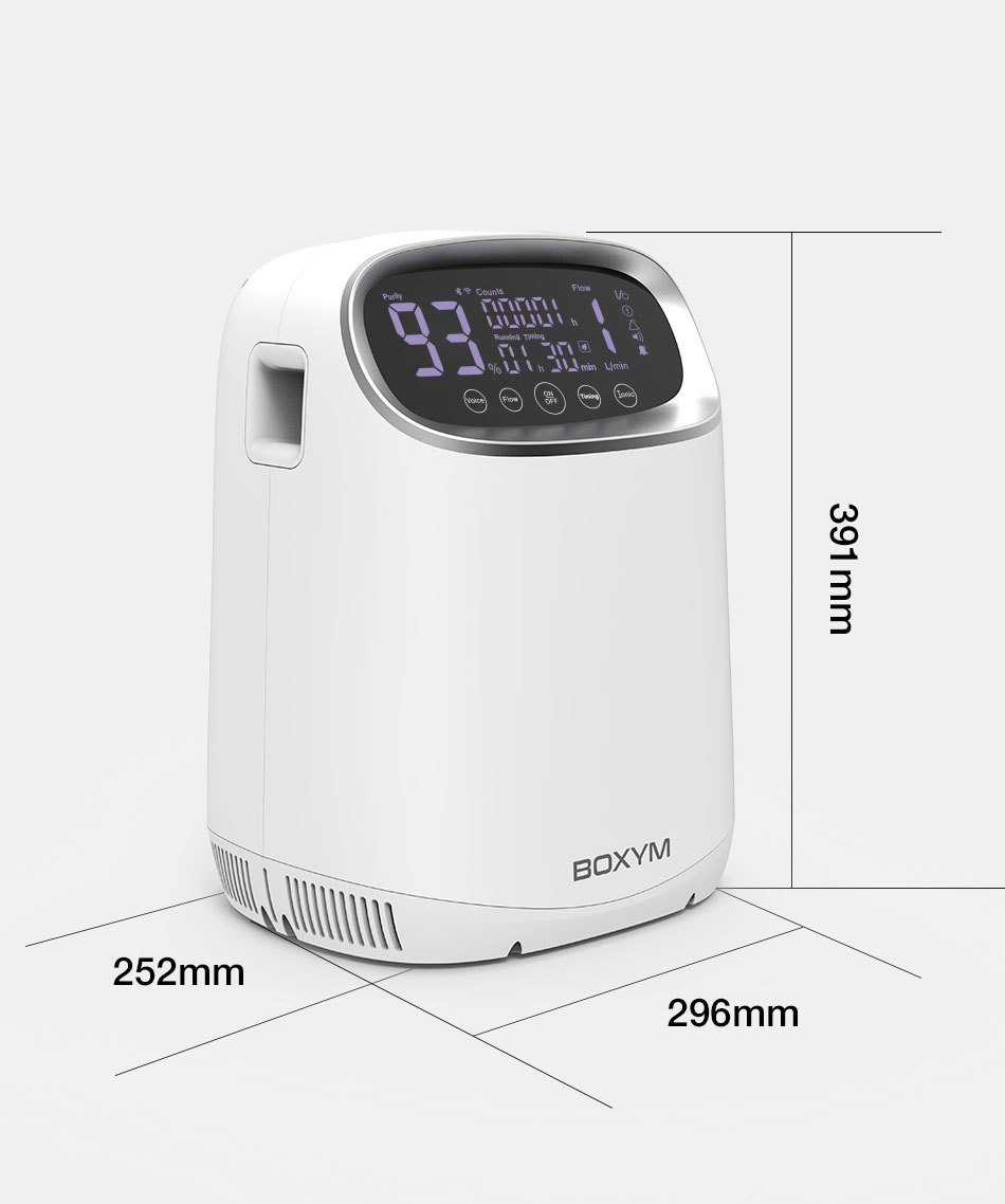 家用负离子制氧机智能控制适用老人儿童孕妇制氧仪出口泰国东南亚