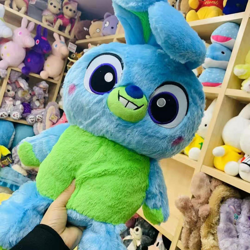 外贸玩具总动员兔哥达鸭兔毛绒玩具单肩包 斜挎包兔子娃公仔玩偶