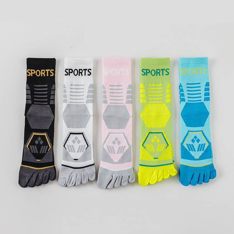 Factory Wholesale Toe Socks Athletic Socks Comfortable Yoga Socks Pilates Non-Slip Anti-Sweat Thigh High Socks Toe Socks Ladies