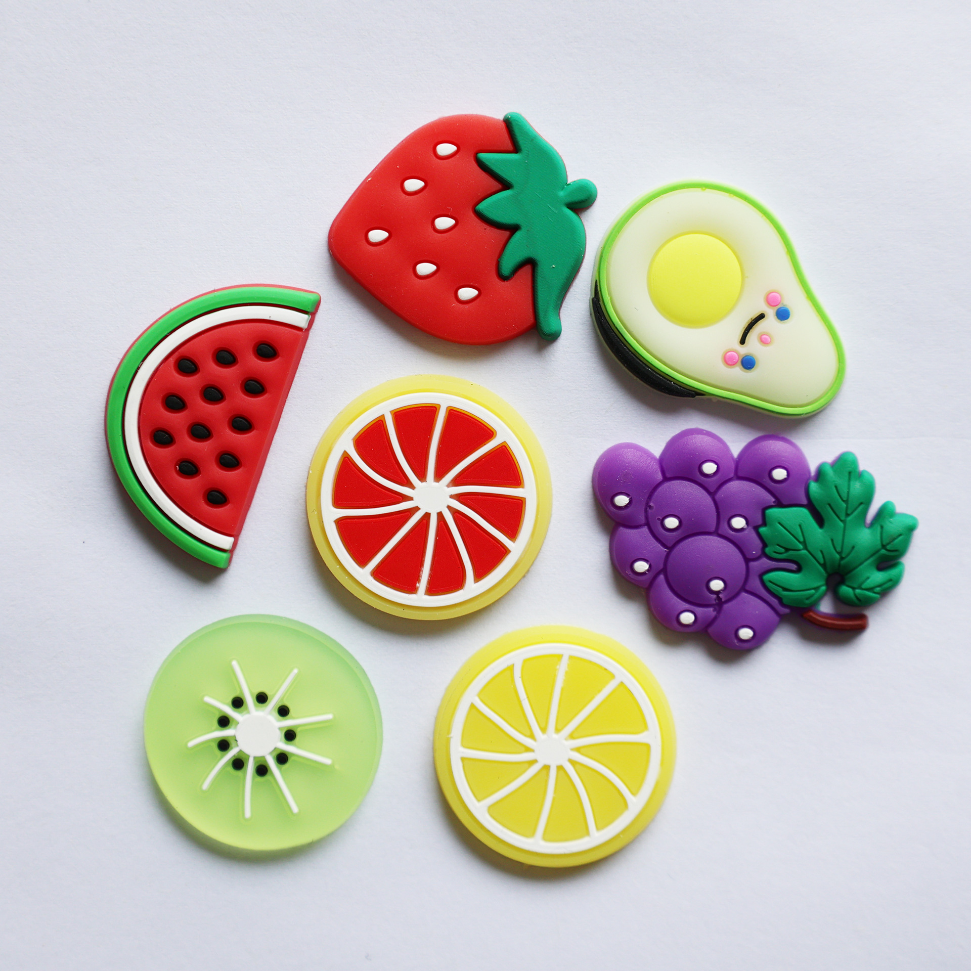 diy手机壳配件仿真软陶水果配件 pvc头饰文具盒衣帽鞋子饰品贴片
