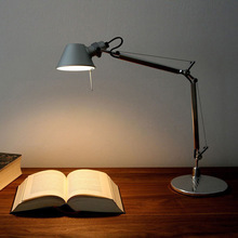 Tolomeo中古摇臂台灯卧室床头灯设计师书桌工作台折叠长臂阅读灯