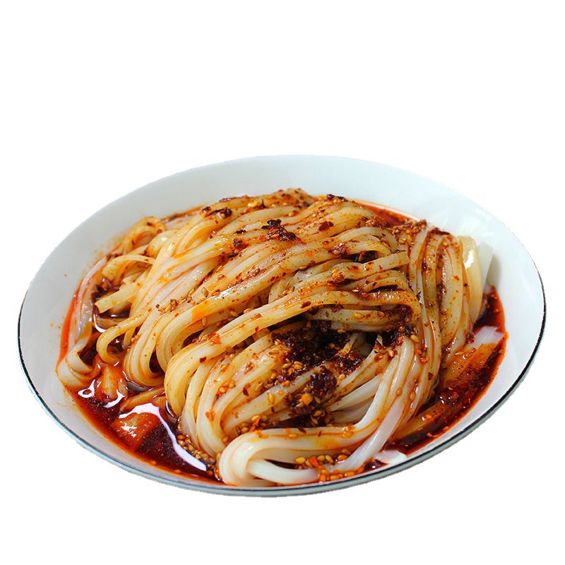 420g*6袋包邮 汉中米皮 免煮速食凉拌真空包装陕西凉皮小吃粉皮